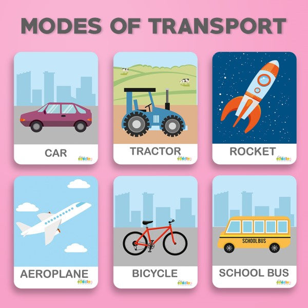 Means of Transport Vocabulary Flashcards